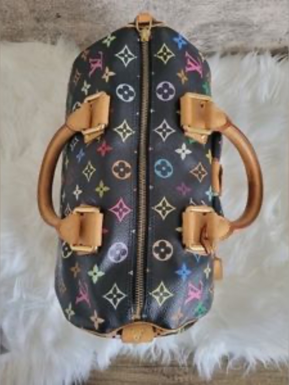 Louis Vuitton × Takashi Murakami Multicolore Speedy 30. - Picture 5 of 14